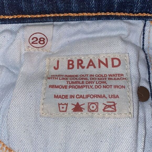 ✨ J Brand 818 Classic Slim Fit Bootleg Dark Vintage✨ - Picture 5 of 7
